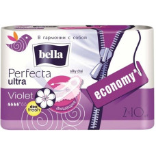 Прокладки ежедневные Bella (Белла) Perfecta Ultra Violet Deo Fresh, 4+ капли, 20 шт Прокладки ежедневные Bella (Белла) Perfecta Ultra Violet Deo Fresh, 4+ капли, 20 шт