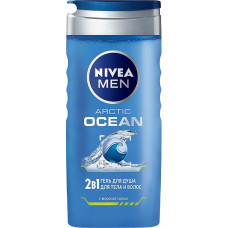Гель для душа Nivea Men Arctic Ocean 2 в 1 для тела и волос, 250 мл Гель для душа Nivea Men Arctic Ocean 2 в 1 для тела и волос, 250 мл