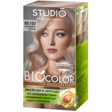 Крем-краска для волос Studio (Студио) Professional BIOcolor, тон 90.102 - Платиновый блондин Крем-краска для волос Studio (Студио) Professional BIOcolor, тон 90.102 - Платиновый блондин