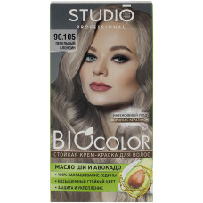 Крем-краска для волос Studio (Студио) Professional BIOcolor, тон 90.105 - Пепельный блондин Крем-краска для волос Studio (Студио) Professional BIOcolor, тон 90.105 - Пепельный блондин