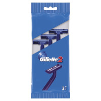 Одноразовые станки для бритья Gillette 2 (Джилет 2) (3 шт)