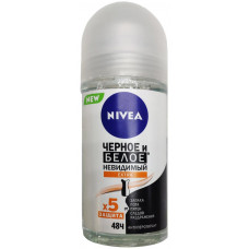 Дезодорант-антиперспирант шариковый мужской Nivea Черное и белое Невидимый, 40 мл Дезодорант-антиперспирант шариковый мужской Nivea Черное и белое Невидимый, 40 мл