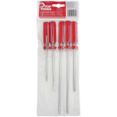 Отвертки Top Tools, пластиковая рукоятка, набор 5 шт