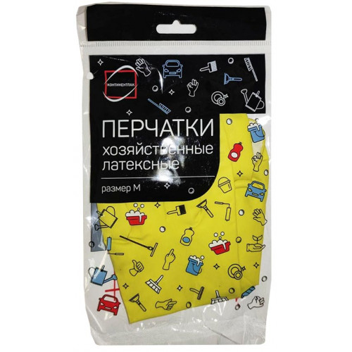Перчатки латексные КП, размер M Перчатки латексные КП, размер M
