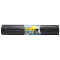 Мешки для мусора ПВД MirPack (МирПак) Стройка, черные, 240 л, 70 мкм, 10 шт Мешки для мусора ПВД MirPack (МирПак) Стройка, черные, 240 л, 70 мкм, 10 шт