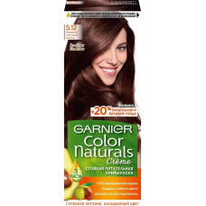 Краска для волос Garnier (Гарньер) Color Naturals Creme, тон 5.12 - Ледяной светлый шатен Краска для волос Garnier (Гарньер) Color Naturals Creme, тон 5.12 - Ледяной светлый шатен