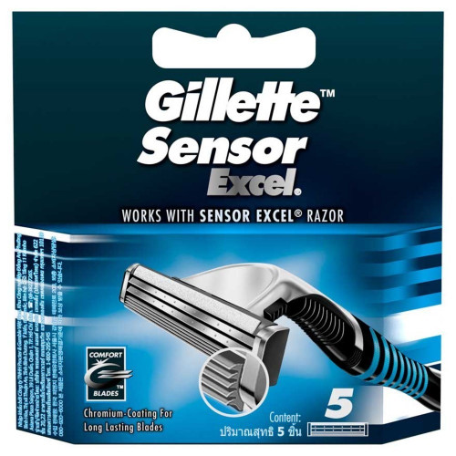 Кассеты для бритья Gillette Sensor Excel (Джилет Сенсор Иксэл) (5 шт) Кассеты для бритья Gillette Sensor Excel (Джилет Сенсор Иксэл) (5 шт)