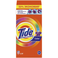 Стиральный порошок автомат Tide (Тайд) Аквапудра «Color», 12 кг Стиральный порошок автомат Tide (Тайд) Аквапудра «Color», 12 кг