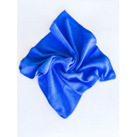 Салфетка из микрофибры (без упаковки), цвет синий, 40х40 см