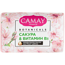 Туалетное мыло Camay (Камей) Botanicals «Сакура и Витамин В3», 85 г Туалетное мыло Camay (Камей) Botanicals «Сакура и Витамин В3», 85 г