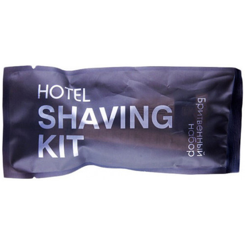 Бритвенный набор (флоупак) Hotel Shaving Kit: станок + крем 6 г Бритвенный набор (флоупак) Hotel Shaving Kit: станок + крем 6 г