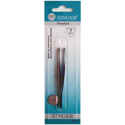 Пинцет скошенный Zinger (Зингер), цветной, ZSP TS-104-slant Пинцет скошенный Zinger (Зингер), цветной, ZSP TS-104-slant