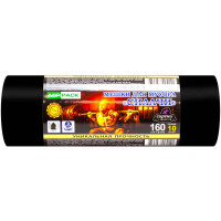 Мешки для мусора ПВД MirPack (МирПак) Силачи, цвет чёрный, 160 л, 40 мкм, 90х130 см, 10 шт Мешки для мусора ПВД MirPack (МирПак) Силачи, цвет чёрный, 160 л, 40 мкм, 90х130 см, 10 шт