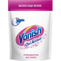 Порошковый отбеливатель для белых тканей Vanish (Ваниш) Oxi Action, 1 кг Порошковый отбеливатель для белых тканей Vanish (Ваниш) Oxi Action, 1 кг