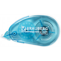 Корректирующая лента Brauberg (Брауберг) Maxi, корпус белый/синий, увеличенная длина, 5 мм х 25 м Корректирующая лента Brauberg (Брауберг) Maxi, корпус белый/синий, увеличенная длина, 5 мм х 25 м