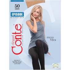 Колготки Conte Episode (Конте Эпизод), Nero (черный), 50 den, 2 размер Колготки Conte Episode (Конте Эпизод), Nero (черный), 50 den, 2 размер