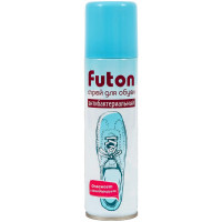Дезодорант для обуви антибактериальный Futon (Футон) с антимикробной защитой, 153 мл Дезодорант для обуви антибактериальный Futon (Футон) с антимикробной защитой, 153 мл