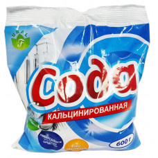 Сода кальцинированная Флора пакет, 600 г Сода кальцинированная Флора пакет, 600 г