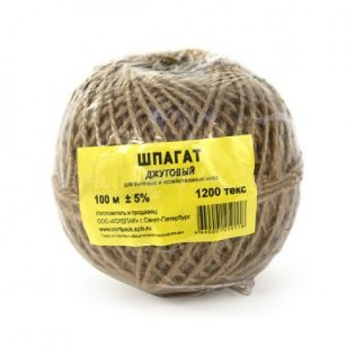 Шпагат джутовый, 100 м Шпагат джутовый, 100 м