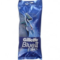 Одноразовые станки для бритья Gillette Blue II Plus (5 шт) Одноразовые станки для бритья Gillette Blue II Plus (5 шт)