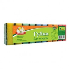 Губка для посуды Умничка Maxi, 10 шт Губка для посуды Умничка Maxi, 10 шт