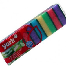 Губки для посуды York (Йорк) мини, 10 шт Губки для посуды York (Йорк) мини, 10 шт