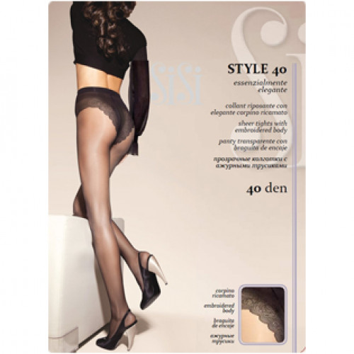 Колготки SiSi Style (Сиси Стиль), Daino (цвет загара), 40 den, 2 размер Колготки SiSi Style (Сиси Стиль), Daino (цвет загара), 40 den, 2 размер