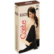 Колготки Conte Cotton (Конте Коттон), Mocca (шоколад), 250 den, 2 размер Колготки Conte Cotton (Конте Коттон), Mocca (шоколад), 250 den, 2 размер