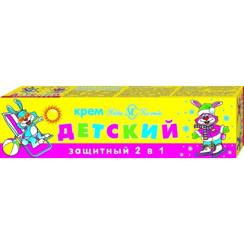 Крем косметический защитный Невская Косметика Детский 2в1, 40 мл Крем косметический защитный Невская Косметика Детский 2в1, 40 мл