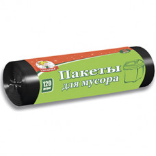 Пакеты для мусора Умничка, 120 л/10 шт