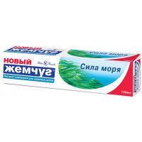 Зубная паста Новый Жемчуг Сила моря, 100 мл Зубная паста Новый Жемчуг Сила моря, 100 мл
