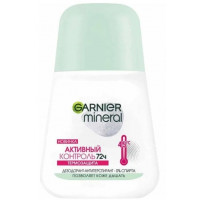 Антиперспирант шариковый Garnier (Гарньер) Mineral Активный Контроль, 50 мл Антиперспирант шариковый Garnier (Гарньер) Mineral Активный Контроль, 50 мл
