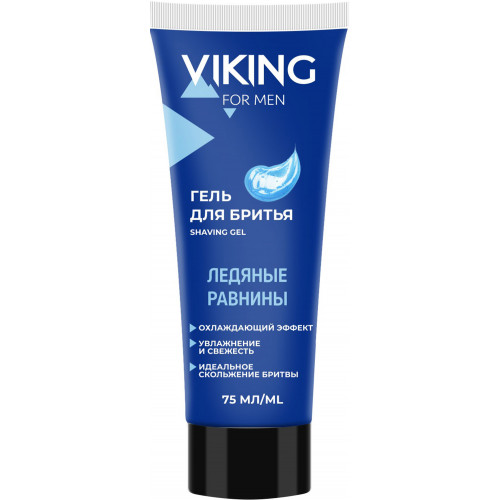 Гель для бритья Viking (Викинг) Ледяные равнины, 75 мл Гель для бритья Viking (Викинг) Ледяные равнины, 75 мл