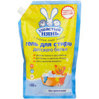 Гель для стирки детского белья Ушастый Нянь, дой-пак, 1 л Гель для стирки детского белья Ушастый Нянь, дой-пак, 1 л