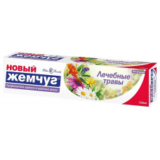 Зубная паста Новый Жемчуг Лечебные травы, 125 мл