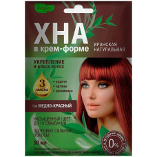 Хна в крем-форме NATURALIST Иранская натуральная, тон медно-красный, 50 мл Хна в крем-форме NATURALIST Иранская натуральная, тон медно-красный, 50 мл