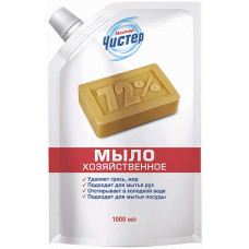 Жидкое хозяйственное мыло Невская Косметика Мистер Чистер, 1000 мл Жидкое хозяйственное мыло Невская Косметика Мистер Чистер, 1000 мл