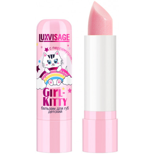 Детский бальзам для губ LuxVisage Girl-Kitty Детский бальзам для губ LuxVisage Girl-Kitty
