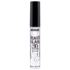Блеск для губ LuxVisage Dragon Glass 3D Volume, тон 01 - Бесцветный
