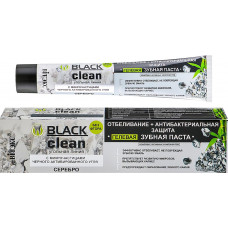 Зубная паста Bielita (Белита) Black clean Отбеливание + антибактериальная защита, 85 г Зубная паста Bielita (Белита) Black clean Отбеливание + антибактериальная защита, 85 г