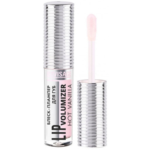 Блеск-плампер для губ LuxVisage Lip Volumizer Hot Vanilla, тон 302 - Milky Pink Блеск-плампер для губ LuxVisage Lip Volumizer Hot Vanilla, тон 302 - Milky Pink