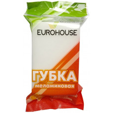 Губка меламиновая Eurohouse (ЕвроХаус), 11х7,5х3,5 см Губка меламиновая Eurohouse (ЕвроХаус), 11х7,5х3,5 см