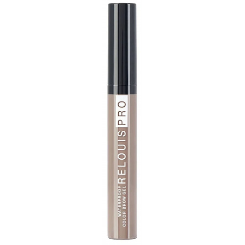 Гель для бровей водостойкий оттеночный Relouis PRO Waterproof Color Brow Gel, тон 02 - Tаupe Гель для бровей водостойкий оттеночный Relouis PRO Waterproof Color Brow Gel, тон 02 - Tаupe
