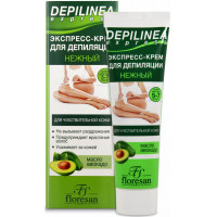 Нежный экспресс-крем для депиляции Floresan (Флоресан) DEPILININEA express, 100 мл Нежный экспресс-крем для депиляции Floresan (Флоресан) DEPILININEA express, 100 мл