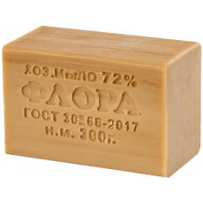 Мыло хозяйственное Флора 72%, 300 г Мыло хозяйственное Флора 72%, 300 г