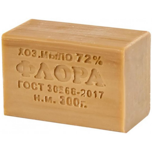 Мыло хозяйственное Флора 72%, 300 г Мыло хозяйственное Флора 72%, 300 г