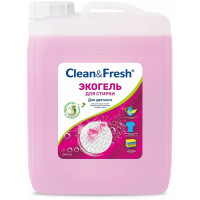 Гель для стирки цветного белья Clean&Fresh, 5 л Гель для стирки цветного белья Clean&Fresh, 5 л