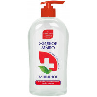 Жидкое мыло для рук Красная Линия Защитное, 1 л