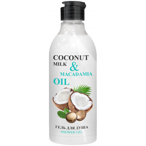 Гель для душа Go Vegan Coconut Milk Macadamia Oil, 200 мл Гель для душа Go Vegan Coconut Milk Macadamia Oil, 200 мл