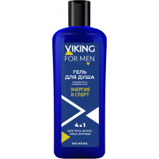 Гель для душа Viking (Викинг) Sport Energy 4в1, 300 мл Гель для душа Viking (Викинг) Sport Energy 4в1, 300 мл